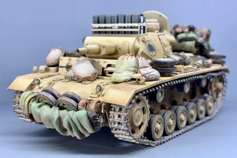 DAK Panzer III N