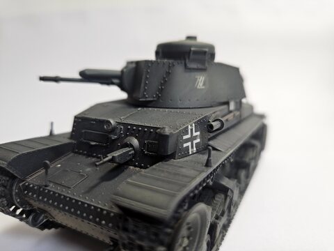 German Command Tank Pz.bef.wg.35(t) 아카데미 1/35 독일 육군 35(t) 지휘전차