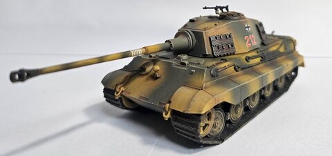 (아카데미) 1:72 German King Tiger "Henschel Turret"
