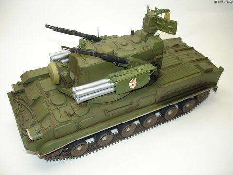 PANDA HOBBY Russian 2S6M Tunguska Anti-Aircraft Artillery