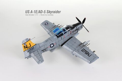 US A-1E/ AD-5 Skyraider_A&A Models 1/72
