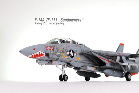 F-14A VF-111 "Sundowners"_Academy 1/72