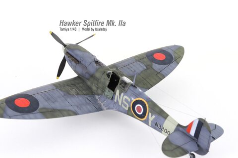 Hawker Spitfire Mk.IIa_Tamiya 1/48