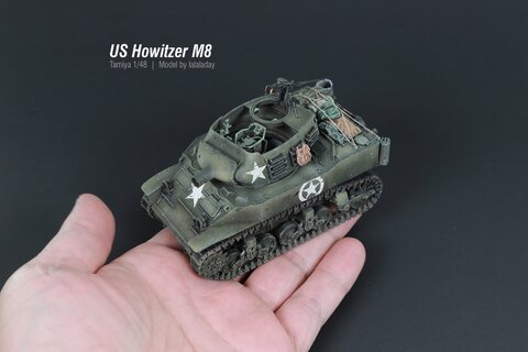 US Howitzer M8_Tamiya 1/48