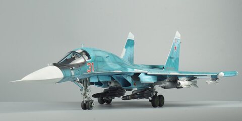 [Kitty Hawk] 1/48 Su-34 (Сухой Су-34)