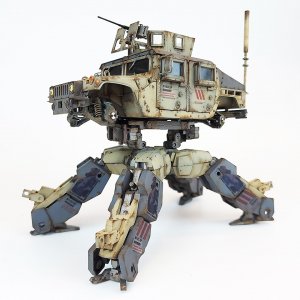 아카데미 코토부키야 믹스빌드 1/35 M1151 SP HMMWV Walker 험비 워커
