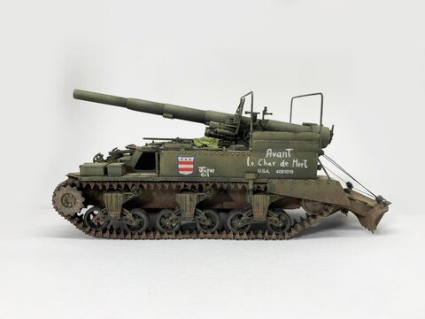 [Academy] 1/35 M12 155mm Gun Motor Carriage