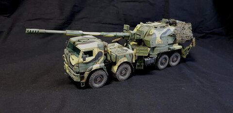 1/35 RUSSIAN 2S35-1 Koalitsiya-SV KSh 자주포