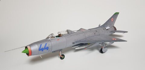 1/33 SU-9 FISHPOT 종이모형
