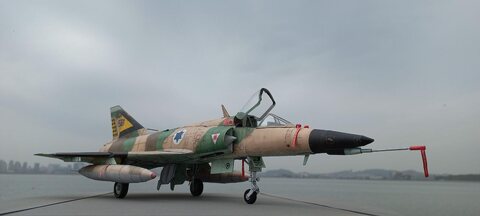 IAF MIRAGE 5 NESHER  종이모형