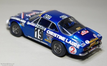 타미야 Tamiya 1/24 르노 알핀 Renault Alpine A110 1976 Monte Carlo M.Mouton 몬테 카를로 미셸무통