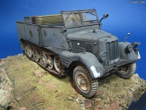 sd.Kfz.11HalfTrack(afv클럽)