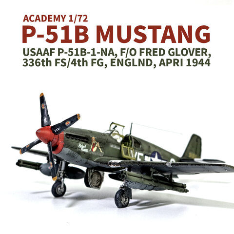P-51B MUSTANG 1/72
