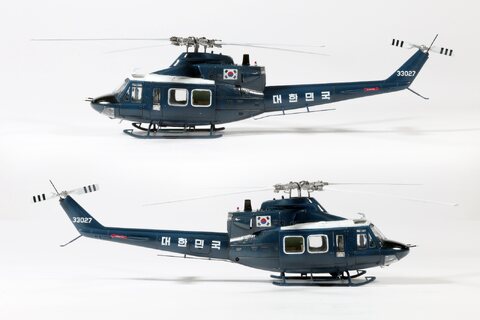 1/48 Bell 412 대통령 전용1호헬기 /Italeri Kit + Convesion kit + 3D modeling