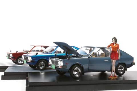 1/24 Hyundai Pony1 Academy kit + monokio engine room and engine update Kit