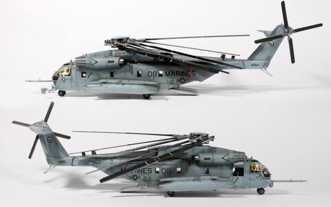 1/48 CH-53E US Marine / academy kit
