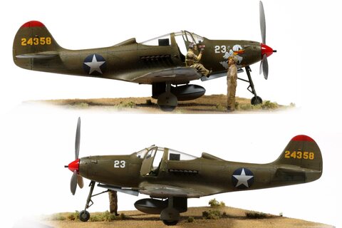 1/48 P-39K USAAF "Pacific Theatre" /academy kit