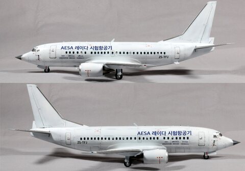 1/72 B737-55s _KF-21 AESA radar test aircraft/ Welsh Model Vacuum kit