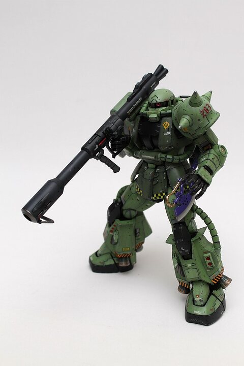 [MG] 1/100  MS-06R-1 ZAKU II "아 바오아 쿠 방위대"