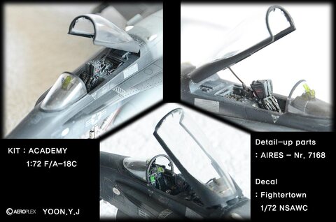 ACADEMY 1:72 F/A-18C (NSAWC-103503)