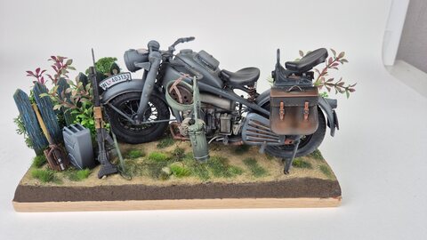 1/9 ESCI Zundapp KS-750 Solo