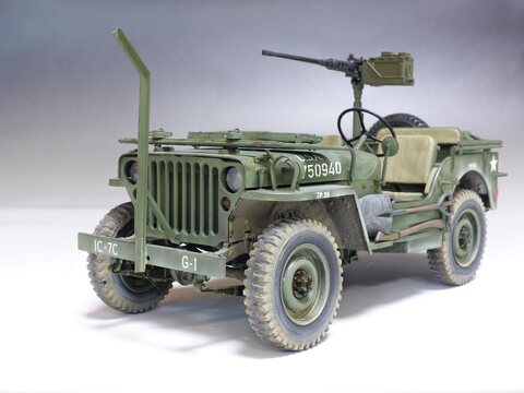 1/16 SCALE 1/4 TON 4X4 G503 MB UTILITY TRUCK