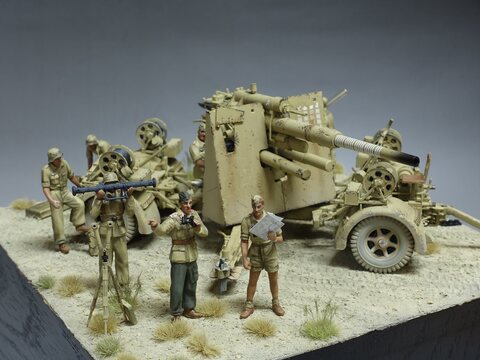 GERMAN 88mm GUN FLAK 36/37