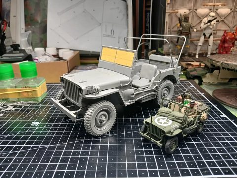 1/16] 1/4 TON UTILITY TRUCK with 1/4 TON UTILITY TRAILER