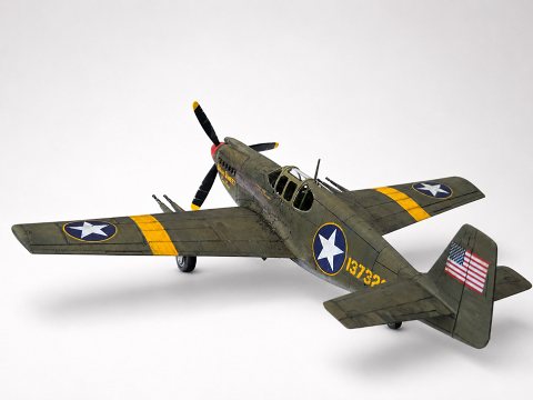 에이스과학 1/48 P-51A 무스탕