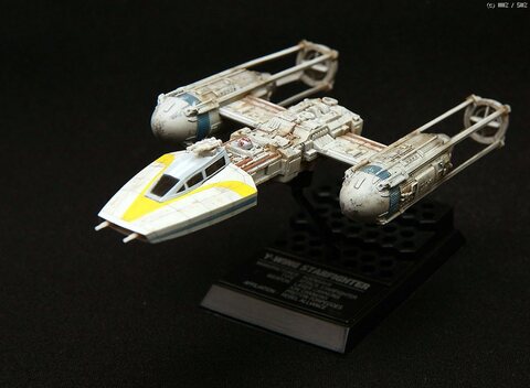 STAR WARS Y-Wing 리페인트 (F-toys 1:144)