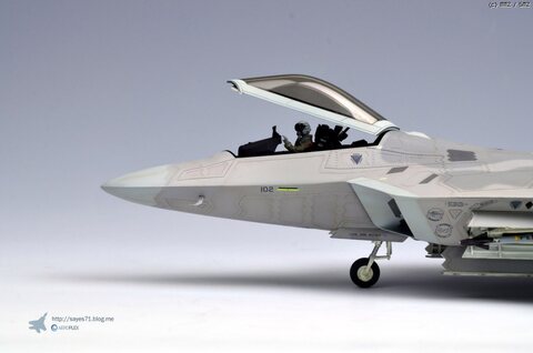  [Hasegawa] 1/48 F-22 Raptor