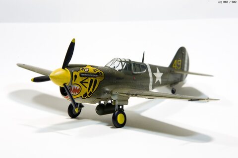 1/72 아카데미 P-40E
