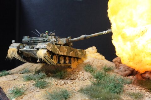 K1A2 실사격