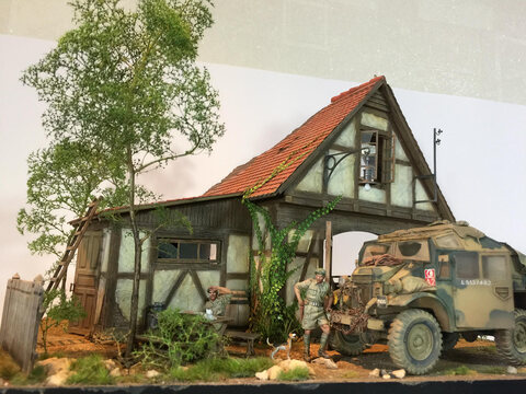 Quad Gun Tractor with Shed