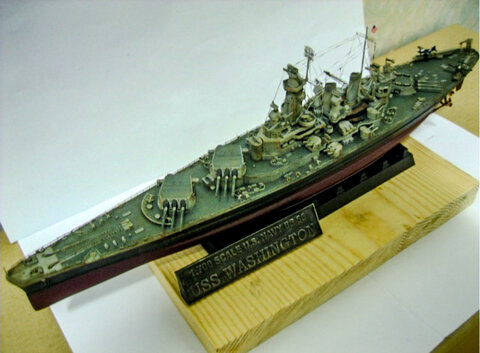 USS BB56 Washington