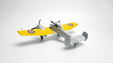 ACADEMY (Minicraft) 1/48 XF5F-1 Skyrocket