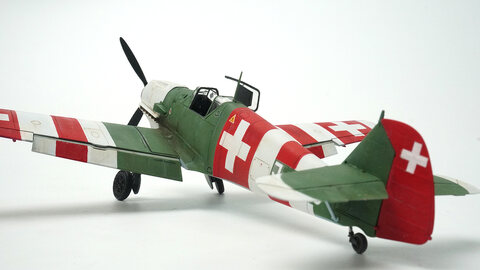 Tamiya 1/48 Swiss Messerschmitt Bf109 E-3