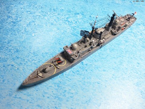 영국해군 42형구축함 H.M.S Sheffield