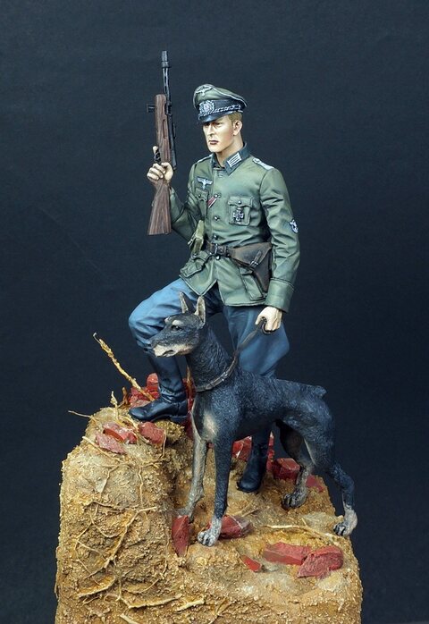 German Officer "Dobermann"