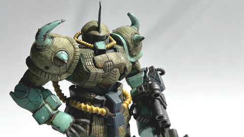 반다이 MG GOUF CUSTOM MS-07B-3