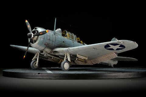 [ACADEMY] 1/48 SBD-2 DAUNTLESS