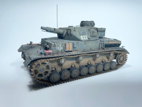 아카데미(즈베즈다) 1/35 German Panzer IV Ausf.E Eastern Front
