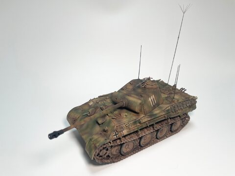 타콤 1/35 Sd.Kfz.171/268 Pzkpfwg.V Panther A Late