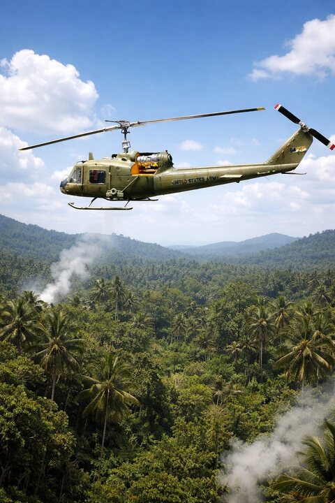 U.S UH1 Chopper 입니다