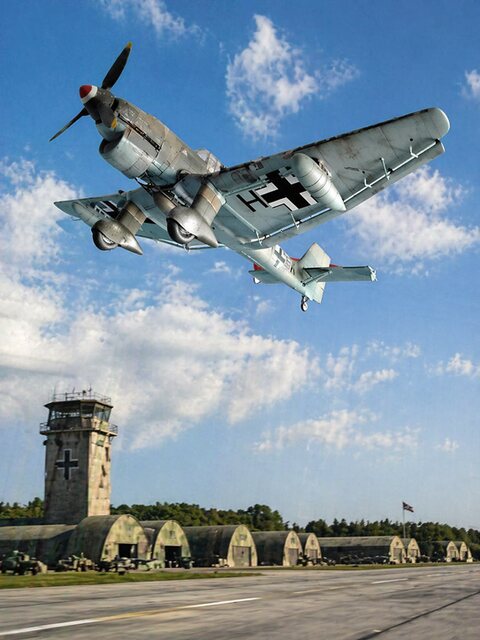 Airfix사 1/48 scale/ 융커스 87/Stuka Model