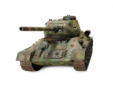 Russian T34 독일 노획 버전