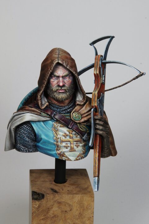Medieval knight  with Crossbow
