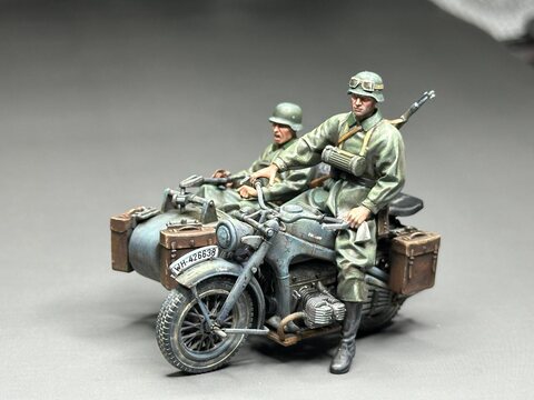 아카데미 1/35 ks750 사이드카