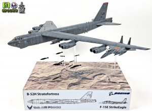 B-52H & F-15E