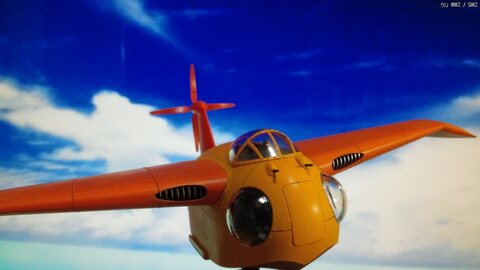 Aoshima 1/72 Future Boy Conan - Flying Boat Falco